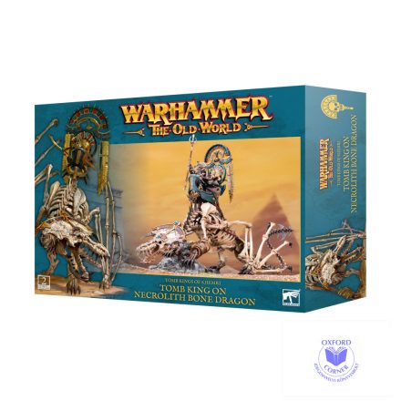 TOMB KINGS OF KHEMRI: TOMB KING ON NECROLITH BONE DRAGON