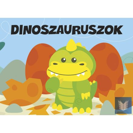 Pancsolókönyv szivaccsal - Dinoszaurusz