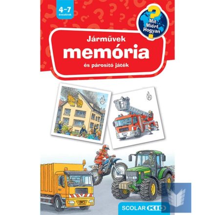 Járművek – Memória- és párosító játék