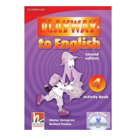 Playway to English Level 4 Activity Book with CD-ROM