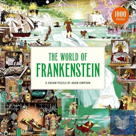 The World of Frankenstein: 1000-piece Jigsaw Puzzle