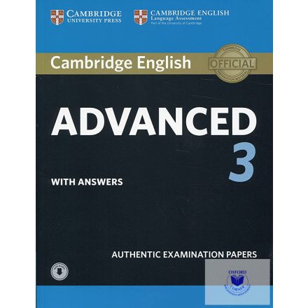 Cambridge English Advanced 3. +Key +downloadable audio