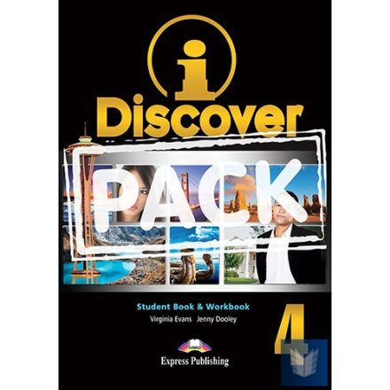 i-DISCOVER 4 STUDENT'S BOOK & WORKBOOK WITH DIGIBOOKS