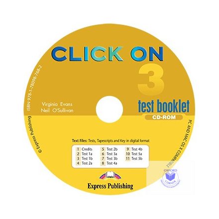 Click On 3 Test Booklet CD-ROM