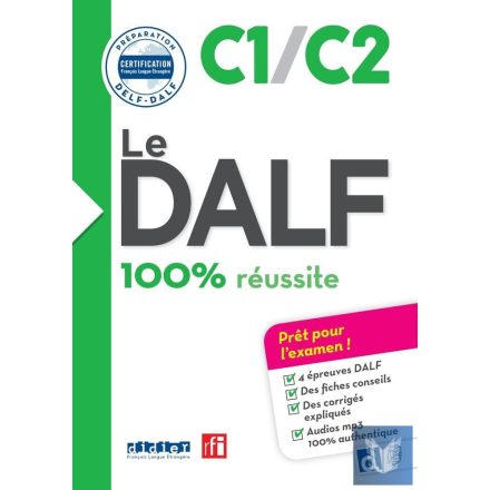 Le DALF 100% réussite C1/C2 - Livre + didierfle.app