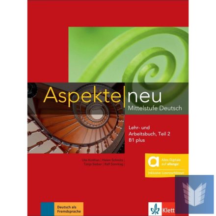 Aspekte neu B1.2 plus  Lehr- und Arbeitsbuch - Hybride Ausgabe allango