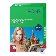  PONS Nyelvtanfolyam haladóknak – Orosz (könyv +CD +letölthető hanganyag)