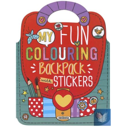 My fun colouring backpack - Girls