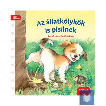 Az állatkölykök is pisilnek