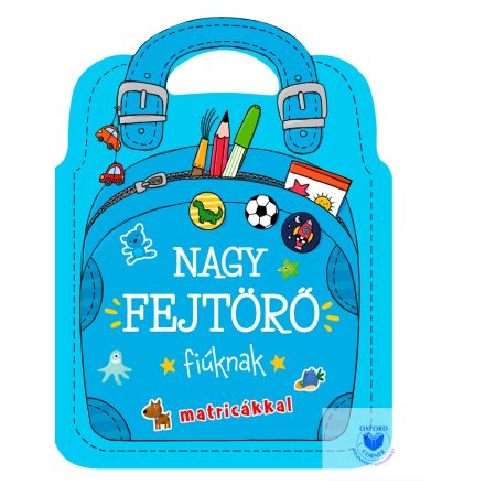 Nagy fejtörő - fiúknak matricákkal