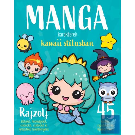 Manga karakterek kawaii stílusban