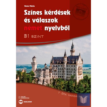 Színes kérdések és válaszok német nyelvből – B1 szint (online hanganyaggal)