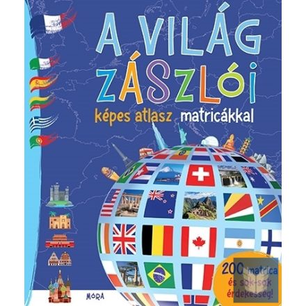 A világ zászlói - képes atlasz matricákkal