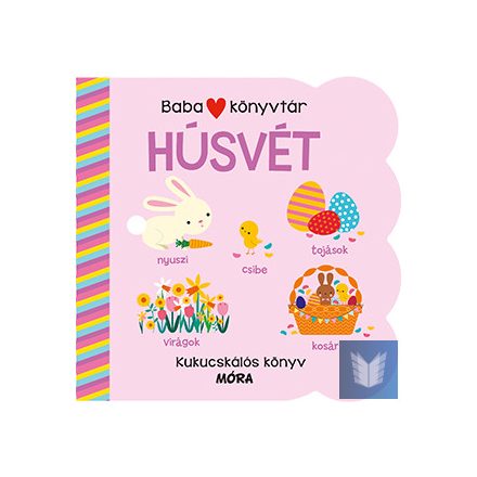 Babakönyvtár - Húsvét - Kukucskálós könyv