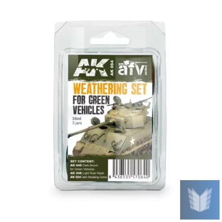 Weathering SETS - GREEN VEHICLES WEATHERING SET