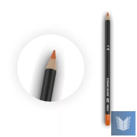 Weathering pencils - Watercolor Pencil Strong Ocher