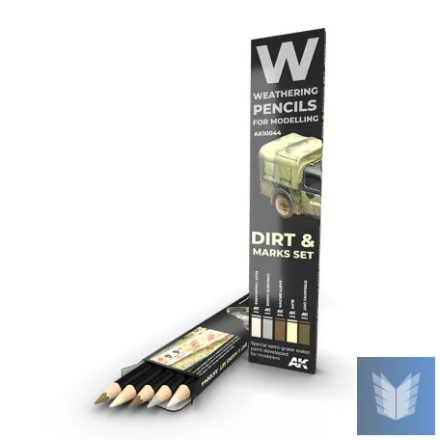 Weathering pencils - WATERCOLOR PENCIL SET SPLASHES, DIRT AND STAINS