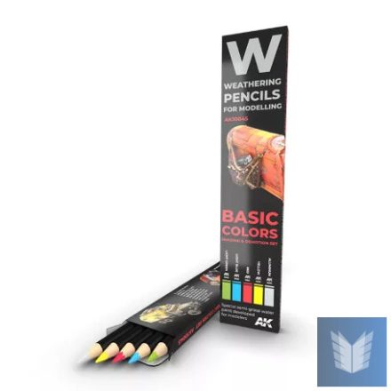 Weathering pencils - WATERCOLOR PENCIL SET BASICS