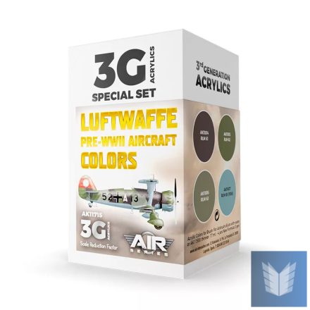 Aircraft Sets - Luftwaffe Pre-WWII Aircraft Colors SET 3G