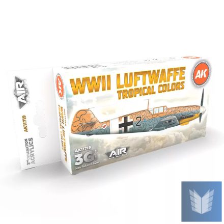 Aircraft Sets - WWII Luftwaffe Tropical Colors SET 3G