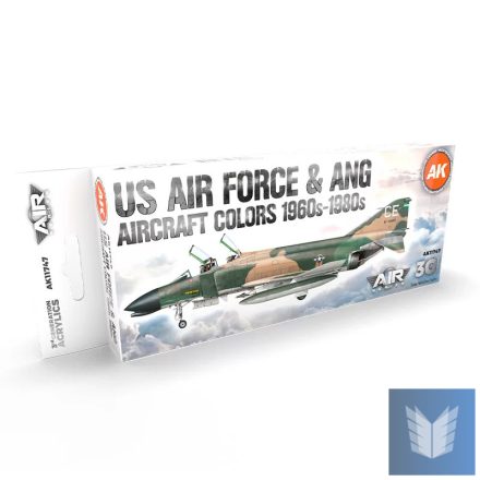 Aircraft Sets - US Air Force & ANG Aircraft 1960s-1980s SET 3G