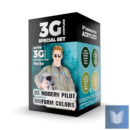 Aircraft Sets - US MODERN PILOT UNIFORM COLORS 3G