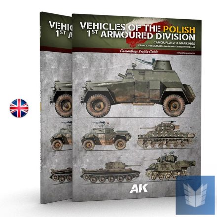 Book - VEHICLES OF THE POLISH 1ST ARMOURED DIVISION (CAMOUFLAGE PROFILE GUIDE) (