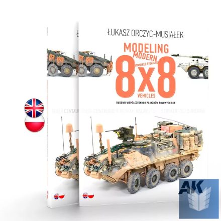 Book - Modeling Modern Armored Fighting 8X8 Vehicles (EN/PL)