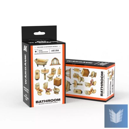 WARGAME - BATHROOM SET (RESIN 30-35MM)