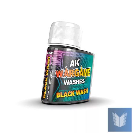 Enamel Wash - Black Wash 35ml