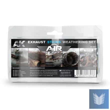 AIR Weathering SETS - EXAUSTS & STAINS WEATHERING SET