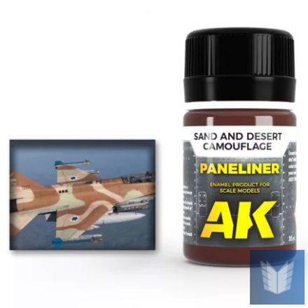 AIR Weathering products - Paneliner for sand and desert camouflage 35ml