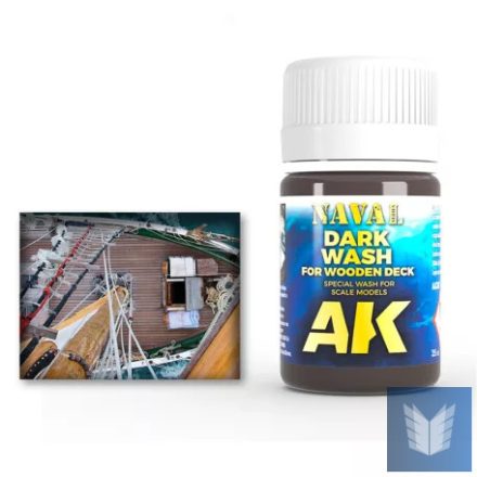 Weathering products for ships - DARK WASH FOR WOOD DECKS