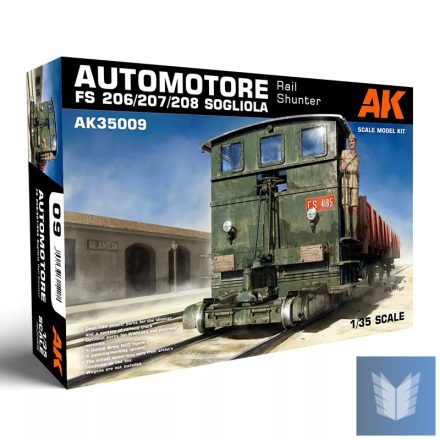 Scale Models - AUTOMOTORE FS 206/207/208 SOGLIOLA RAIL SHUNTER 1/35