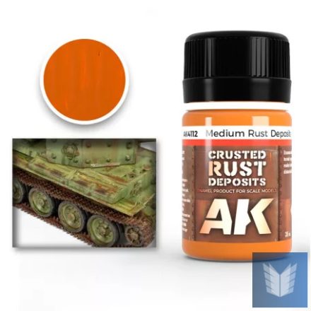 Weathering products - MEDIUM RUST DEPOSIT