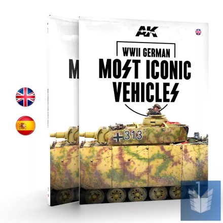 Book - WWII GERMAN MOST ICONIC SS VEHICLES. VOL 1 - EN