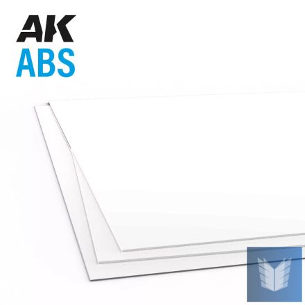 0.5mm thickness x 245 x 195mm - ABS Sheet