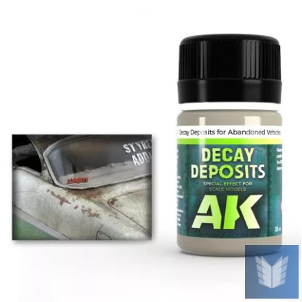 Weathering products - DECAY DEPOSIT FOR ABANDONED VEHICLES