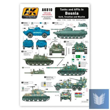 WET Transfers - TANKS AND AFVS IN BOSNIA