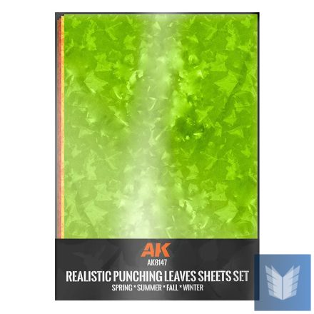 Tools - PUNCHING LEAVES SHEETS SET (4 units of A4-size sheets)