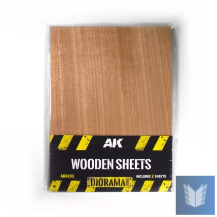 WOODEN SHEETS Includes 2 Sheets