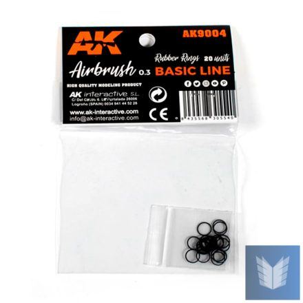 Tools - Rubber Rings - 20 units (Airbrush Basic Line 0.3)