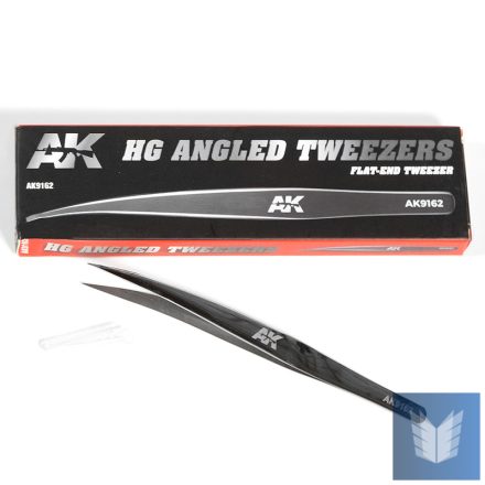 Tools - HG ANGLED TWEEZERS 02 (FLAT-END)