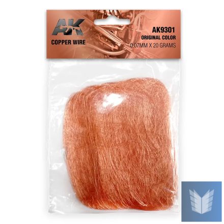 Copper wire - Copper Wire 0.07mm x 20 grams ORIGINAL COLOR