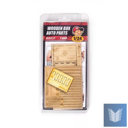 Accesories - WOODEN BOX AUTO PARTS 1:24