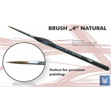 Brush - Natural Size 4