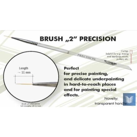 Brush - Precision Kolinsky Size 2