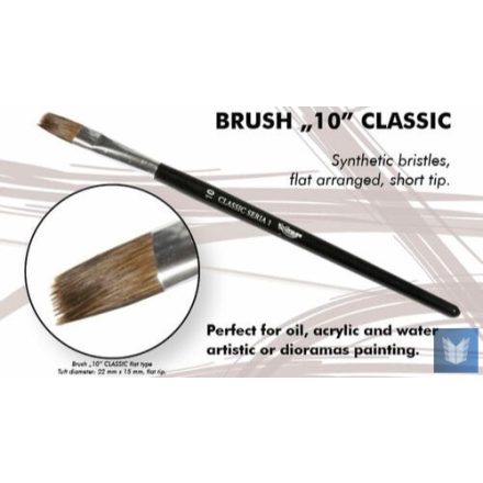 Brush - Flat High Quality Classic Series „1”  Size 10
