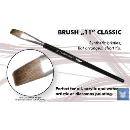 Brush - Flat High Quality Classic Series „1”  Size 11