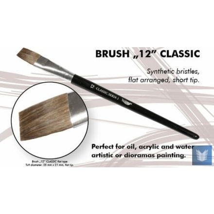 Brush - Flat High Quality Classic Series „1”  Size 12